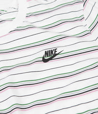 Nike Striped T-Shirt - White / Black thumbnail
