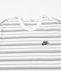 Nike Striped T-Shirt - White / Black thumbnail