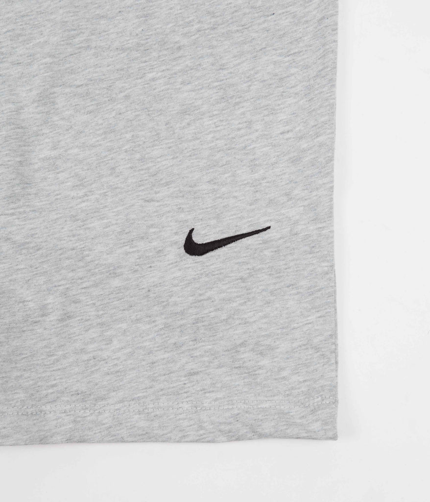 Nike Sustainability T-Shirt - Grey Heather / Black | Always in Colour