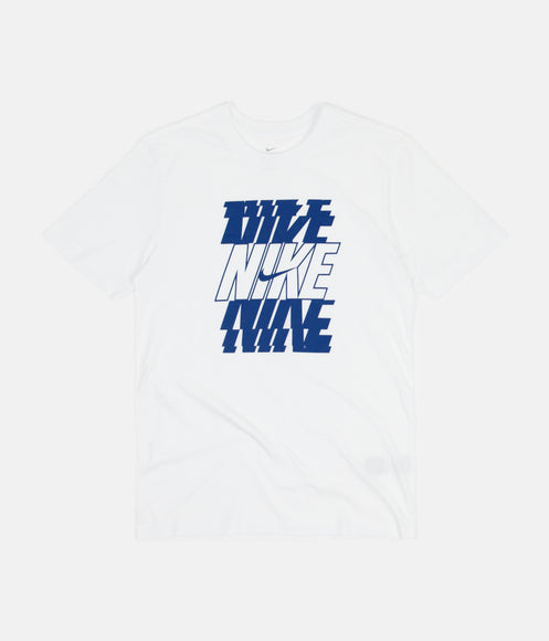Nike Swoosh Block 12MO T-Shirt - White / Game Royal