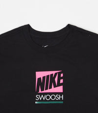 Nike Swoosh Block T-Shirt - Black thumbnail