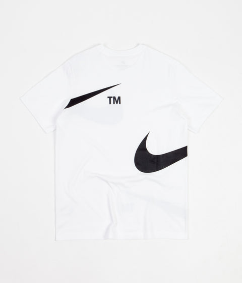 Nike Swoosh GX T-Shirt - White / Black | Always in Colour