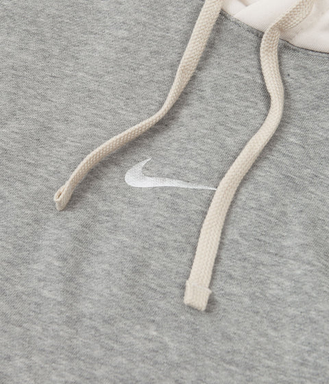 Nike Swoosh Hoodie - Dark Grey Heather / Khaki | Always in Colour
