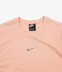 Nike swoosh t shirt clearance pink