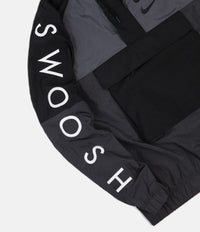 Nike Swoosh Woven Jacket - Black / Anthracite / Dark Grey / Black thumbnail