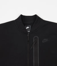 Nike Tech Fleece Bomber Jacket - Black / Black thumbnail