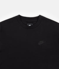Nike Tech Fleece Crewneck Sweatshirt - Black / Black thumbnail