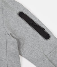 Nike Tech Fleece Crewneck Sweatshirt - Dark Grey Heather / Black thumbnail