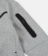 Nike Tech Fleece Full Zip Hoodie - Dark Grey Heather / Black thumbnail