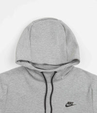 Nike Tech Fleece Hoodie - Dark Grey Heather / Black thumbnail
