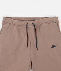 Nike Tech Fleece Shorts - Taupe Haze / Black thumbnail