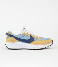 Nike Waffle Debut Shoes - Boarder Blue / Mystic Navy - Sanded Gold thumbnail