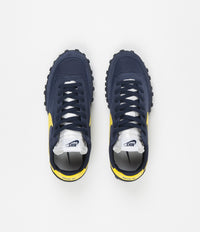 Nike Waffle Racer Shoes - Obsidian / Chrome Yellow - White thumbnail