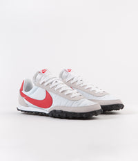 Nike Waffle Racer Shoes - White / University Red - Platinum Tint - White thumbnail