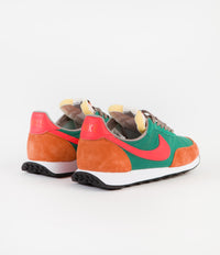 Nike Waffle Trainer 2 SP Shoes - Green Noise / Bright Crimson - Sport Spice thumbnail
