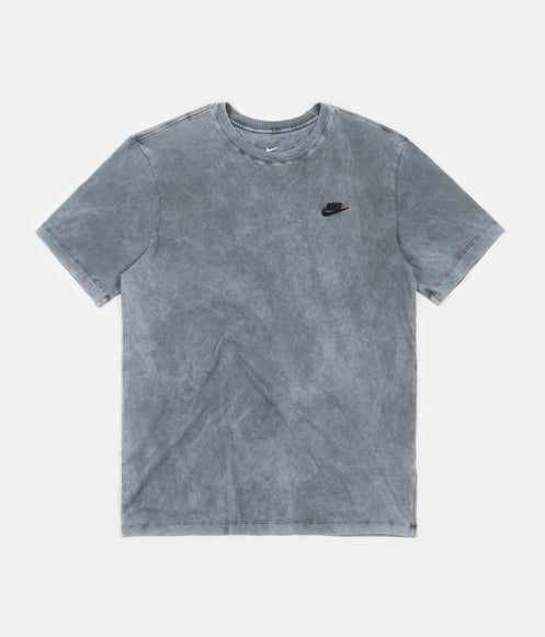 Nike Washed Club T-Shirt - Anthracite