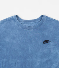 Nike Washed Club T-Shirt - Stone Blue thumbnail