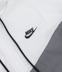 Nike Windrunner Jacket - Smoke Grey / White / Smoke Grey / Black thumbnail