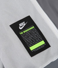 Nike Windrunner Jacket - Smoke Grey / White / Smoke Grey / Black thumbnail