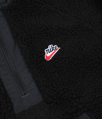 Nike Winter Half Zip Hoodie - Black / Off Noir thumbnail