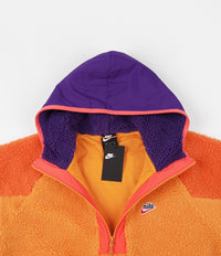 Nike Winter Half Zip Hoodie - Kumquat / Court Purple / Starfish thumbnail