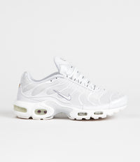 Womens white nike air best sale max plus