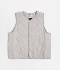 Nike Woven Insulated Military Vest - Light Iron Ore / White thumbnail