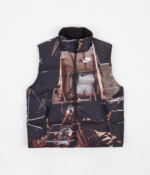 Nike Zero Gravity Down Vest - Black / White | Always in Colour