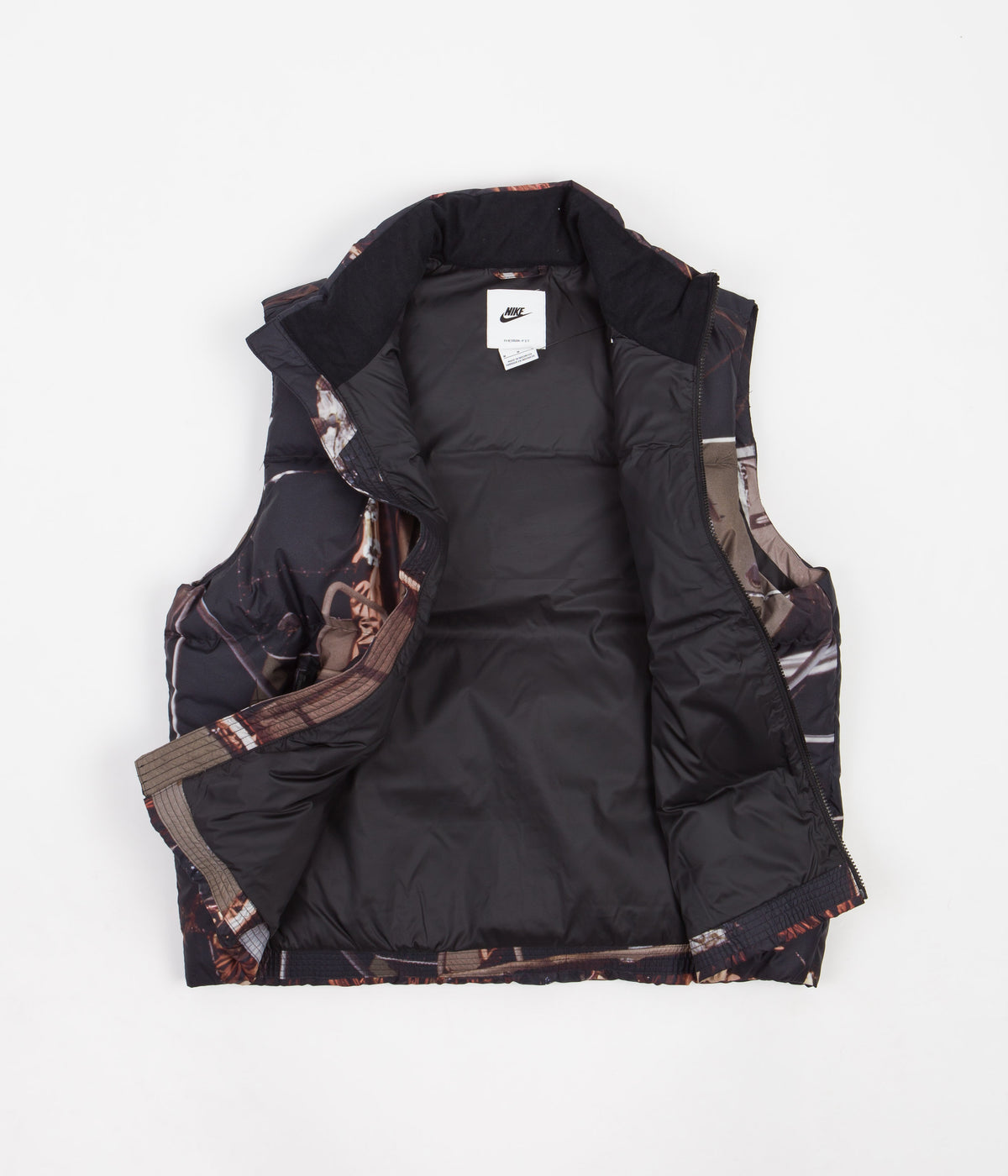 Nike Zero Gravity Down Vest - Black / White | Always in Colour