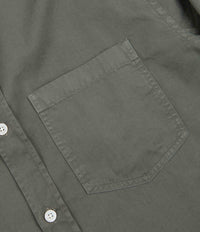 Norse Projects Anton Light Twill Shirt - Dried Sage Green thumbnail