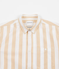 Norse Projects Anton Oxford Shirt - Sunwashed Yellow Wide Stripe thumbnail