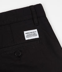 Norse Projects Aros Light Twill Shorts - Black thumbnail