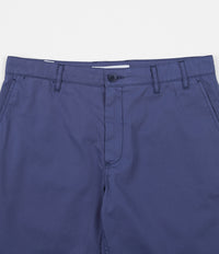 Norse Projects Aros Light Twill Shorts - Twilight Blue thumbnail