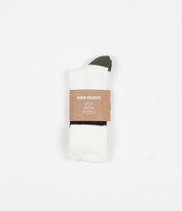 Norse Projects Bjarki Cotton Sport Socks - Dried Olive thumbnail