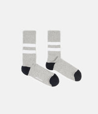 Norse Projects Bjarki Cotton Sport Socks - Light Grey Melange thumbnail