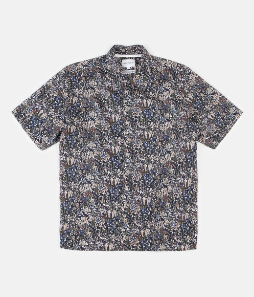 Norse Projects Carsten Liberty Print Shirt - Ivy Green