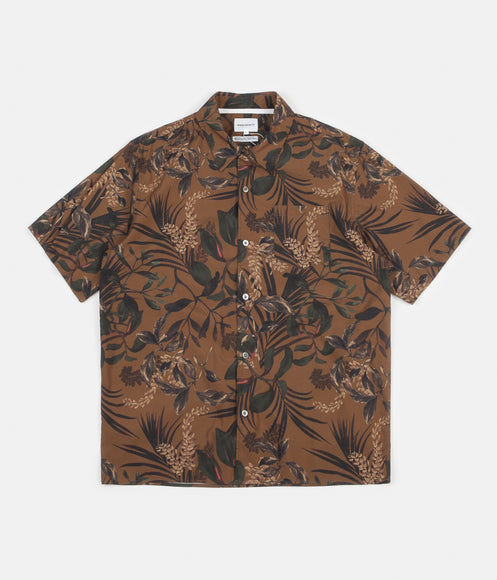 Norse Projects Carsten Print Shirt - Russet