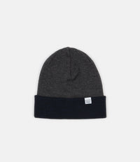 Norse Projects Colour Block Beanie - Dark Navy thumbnail