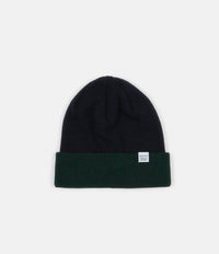 Norse Projects Colour Block Beanie - Spinnaker Green thumbnail