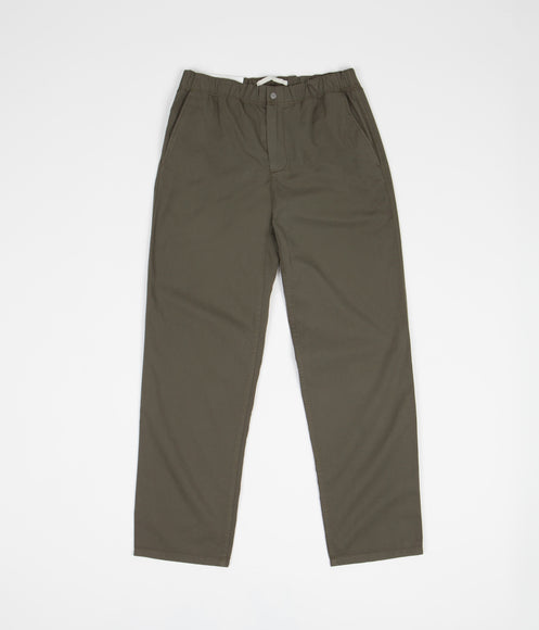 Norse Projects Ezra Light Twill Pants - Ivy Green