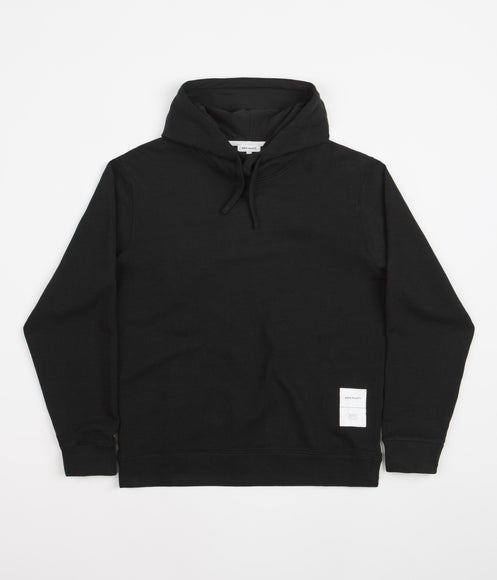 Norse Projects Fraser Tab Series Hoodie - Black