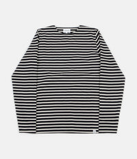 Norse Projects Godtfred Classic Compact Long Sleeve T-Shirt - Dark Navy thumbnail