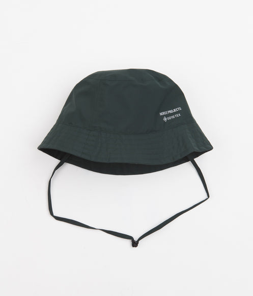 Norse Projects Gore Tex Bucket Hat - Deep Sea Green