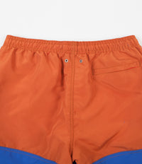 Norse Projects Hauge Colour Block Swim Shorts in Pumpkin Orange thumbnail