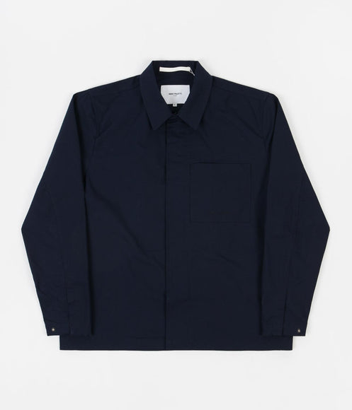 Norse Projects Jens Ripstop Jacket - Dark Navy