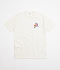Norse Projects Johannes Boat Embroidery T-Shirt - Ecru thumbnail