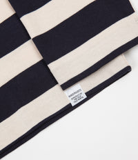 Norse Projects Johannes Rugby Stripe Long Sleeve T-Shirt - Navy thumbnail