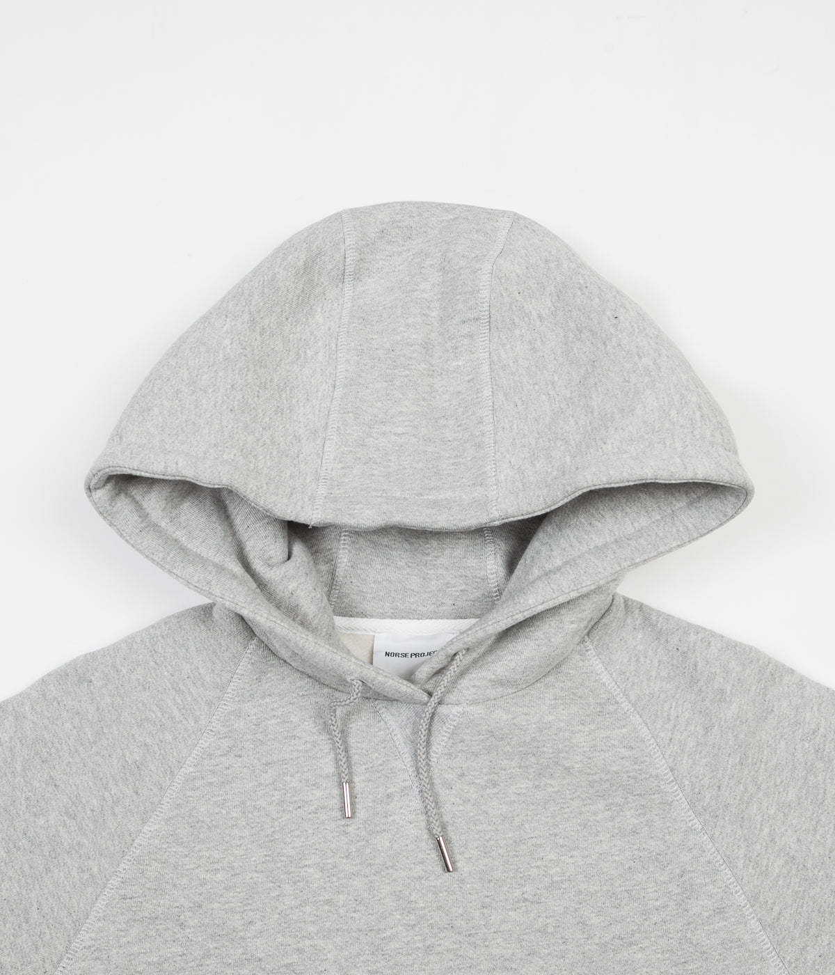 Norse Projects Ketel Classic Hoodie - Light Grey Melange | Always in Colour