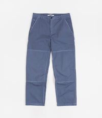 Norse Projects Lukas Tab Series Canvas Pants - Scoria Blue thumbnail