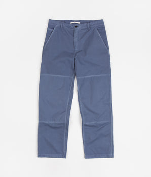 Norse Projects Lukas Tab Series Canvas Pants - Scoria Blue